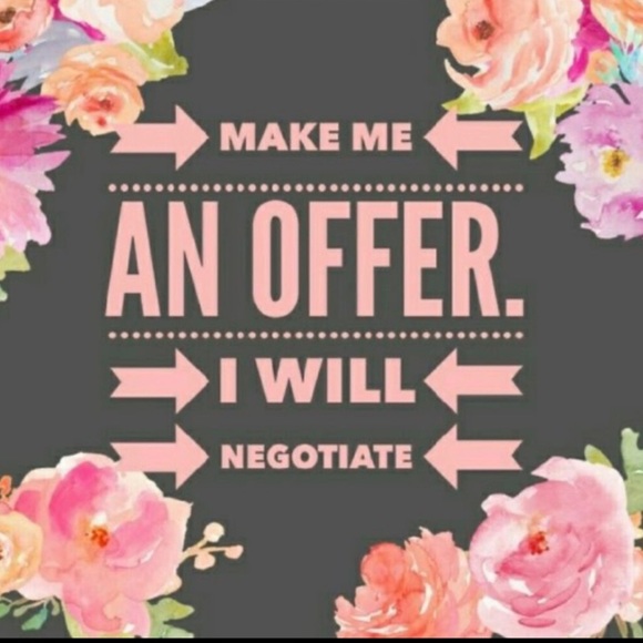 Make an offer. Bundle those likes. Happy Shopping! 😊 - Picture 1 of 1